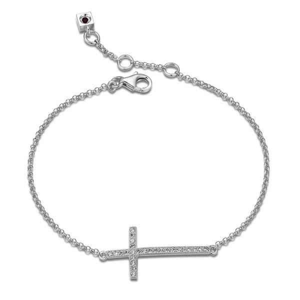 Sterling Silver Cross Bracelet Moore Jewelers Laredo, TX