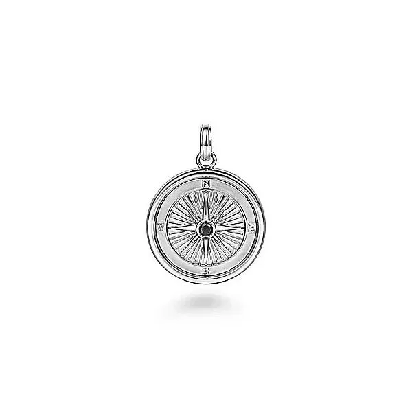 Sterling Silver Compass Pendant Moore Jewelers Laredo, TX