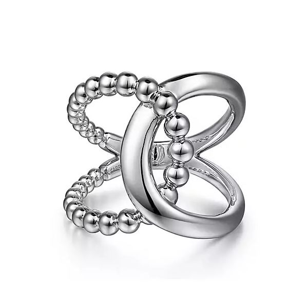 Sterling Silver Bujukan Interlocking Ring Image 2 Moore Jewelers Laredo, TX