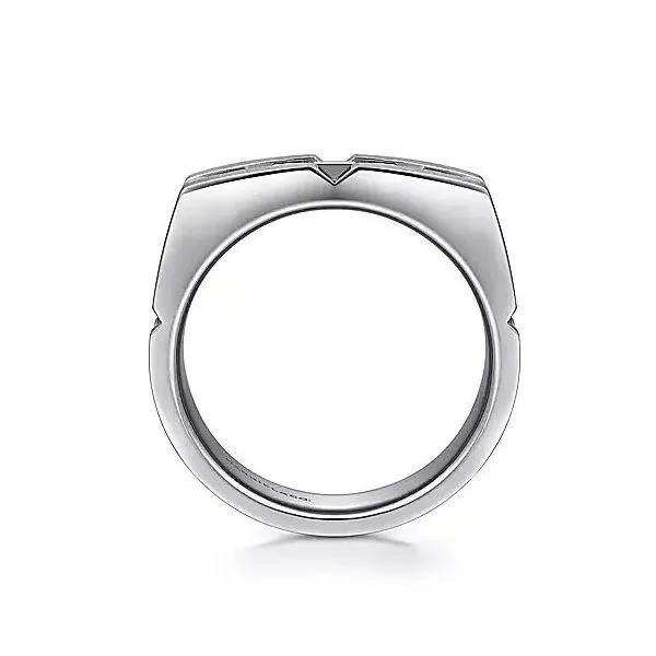 Sterling Silver Mens Ring Image 3 Moore Jewelers Laredo, TX