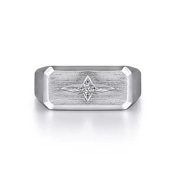 Sterling Silver Diamond Ring Moore Jewelers Laredo, TX