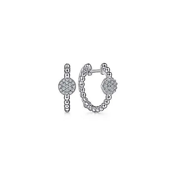 Beaded Huggie Earrings Moore Jewelers Laredo, TX