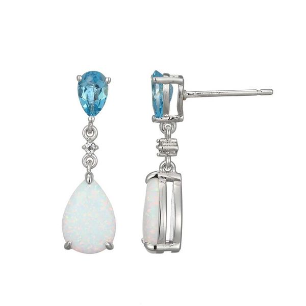 Sterling Silver Dangle Drop Earrings Moore Jewelers Laredo, TX