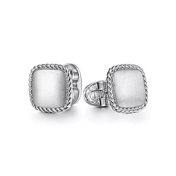 Sterling Silver Square Cufflinks Moore Jewelers Laredo, TX