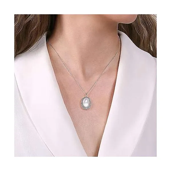 Sterling Silver Fashion Necklace Image 2 Moore Jewelers Laredo, TX