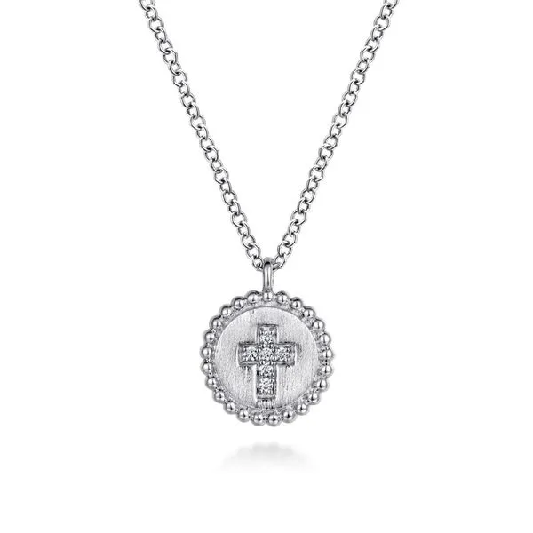 Sterling Silver Pendant Cross Necklace Moore Jewelers Laredo, TX