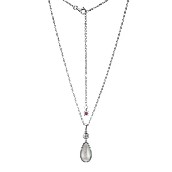 Sterling Silver Drop Necklace Moore Jewelers Laredo, TX