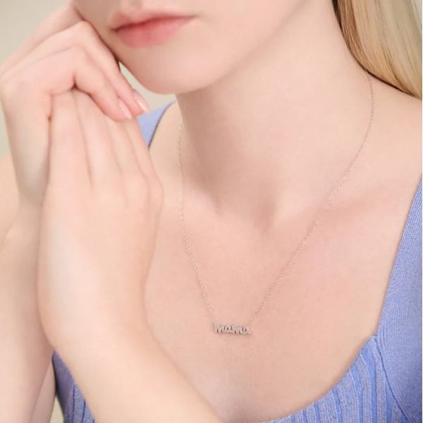 Sterling Silver  Necklace Image 3 Moore Jewelers Laredo, TX