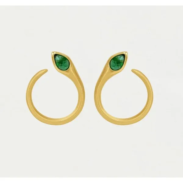 Plated Satin Small Hoops Moore Jewelers Laredo, TX
