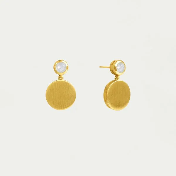 Plated Satin Mini DropEarrings Moore Jewelers Laredo, TX