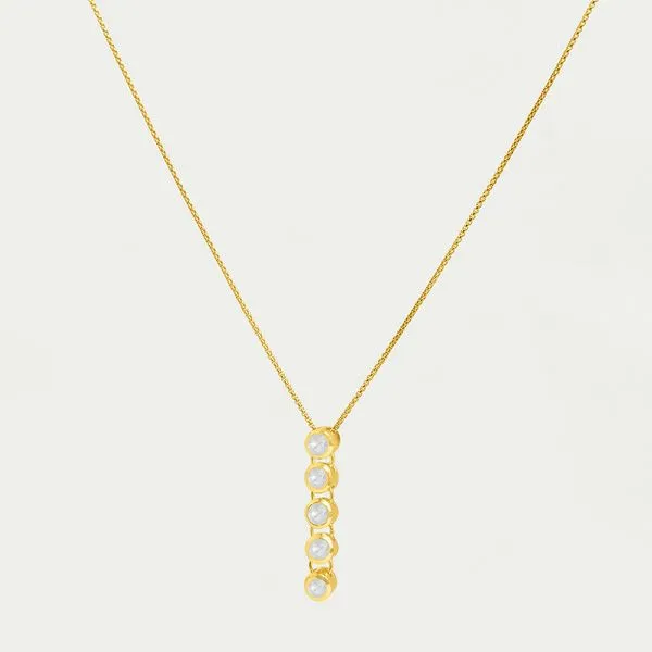 Plated Satin Drop Pendant Moore Jewelers Laredo, TX