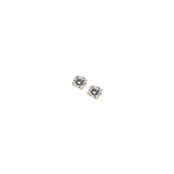 Children's 14K Yellow Gold Studs Moore Jewelers Laredo, TX