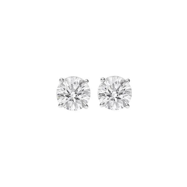 Children's 14K White Gold Studs Moore Jewelers Laredo, TX