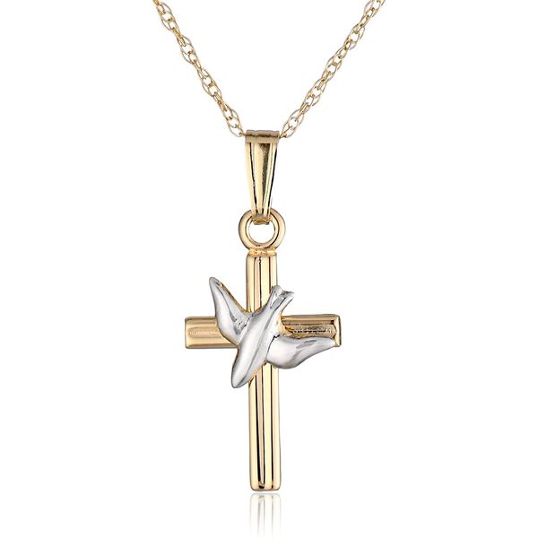 Children's 14K Gold Cross Necklace Moore Jewelers Laredo, TX