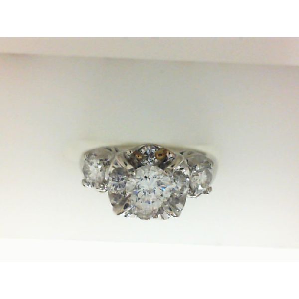 14K White Gold Diamond Engagement Ring Morgan's Jewelers Winona, MN