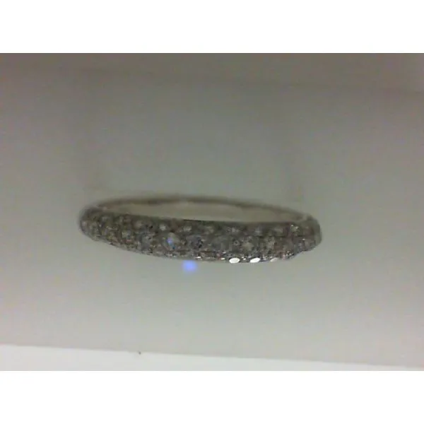 14 Karat White Gold Pave' Ring Morgan's Jewelers Winona, MN