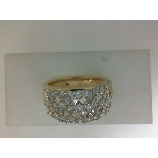 14Kt Yellow Gold Diamond Fashion Ring
