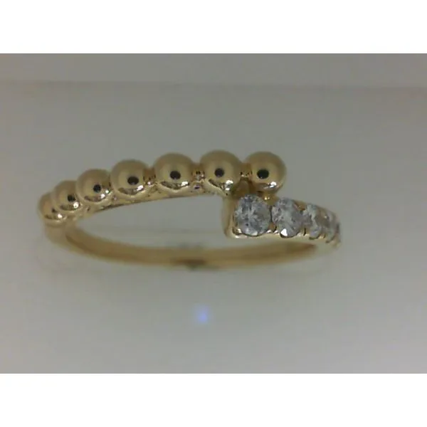 14K Yellow Gold 0.25ctw Diamond Fashion Ring Morgan's Jewelers Winona, MN