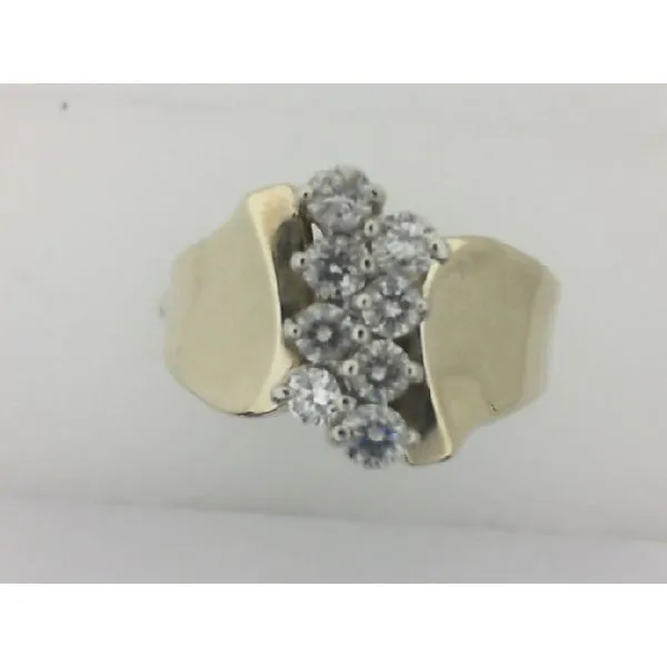 10K Yellow Gold Ring with Diamonds Morgan's Jewelers Winona, MN