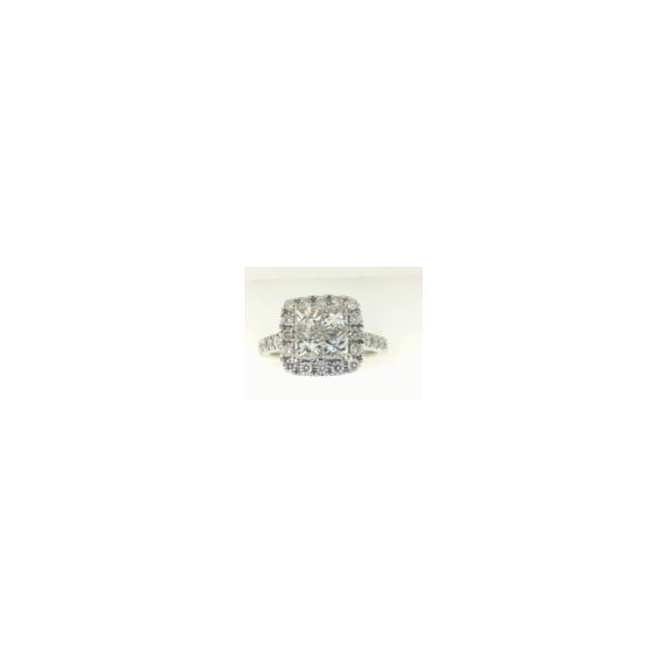 Estate 14K White Gold Diamond Fashion Ring Morgan's Jewelers Winona, MN
