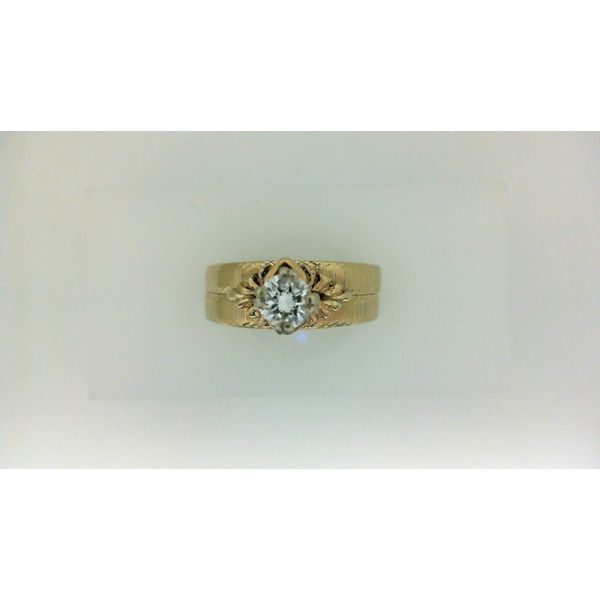 Estate 14K Yellow Gold Diamond Ring Morgan's Jewelers Winona, MN