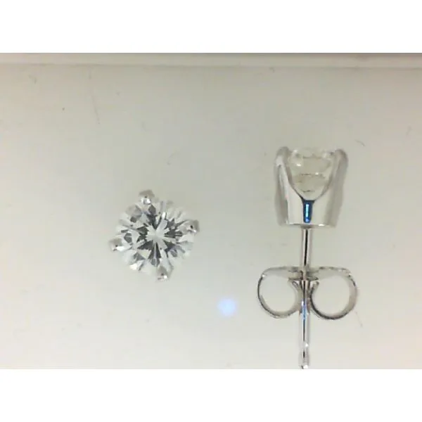 14K White Gold Earrings