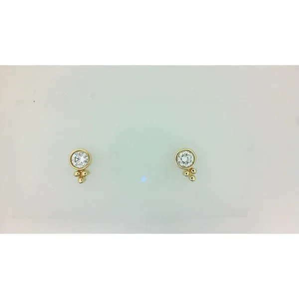 10Kt Yellow Gold Stud Earrings Morgan's Jewelers Winona, MN