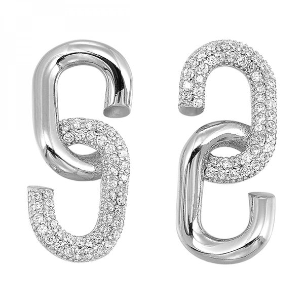 Silver Studded Earrings Morgan's Jewelers Winona, MN