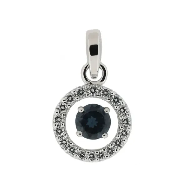 14Kt White Gold Diamond Pendant Morgan's Jewelers Winona, MN