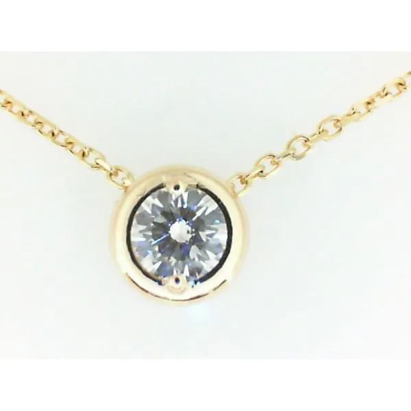 14Kt Yellow Gold Doughnut Pendant similar item image