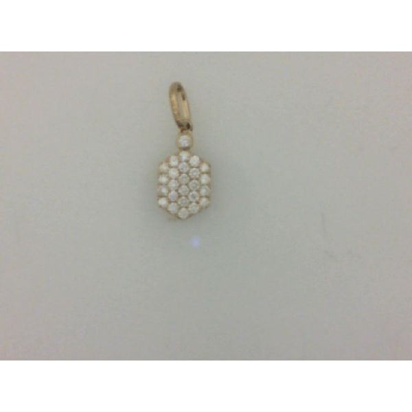 14Kt Yellow Gold Hexagon Pendant Morgan's Jewelers Winona, MN