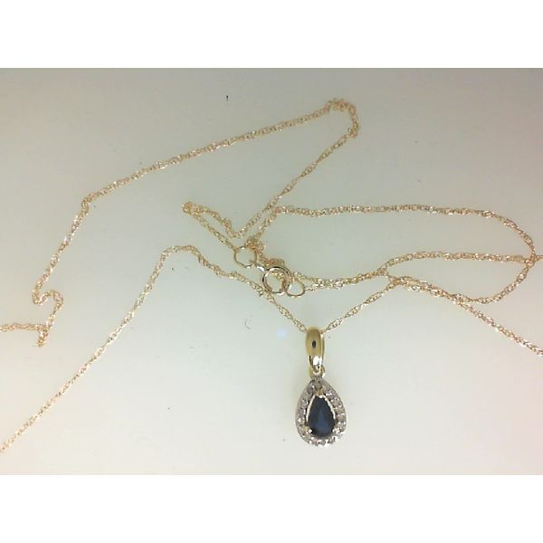 10K Yellow Gold Birthstone Pendant Morgan's Jewelers Winona, MN