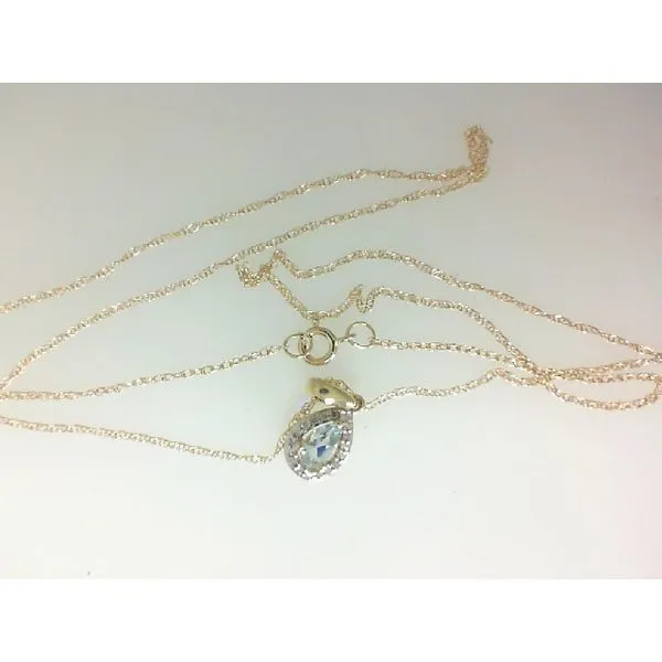 10K Yellow Gold Birthstone Pendant Morgan's Jewelers Winona, MN