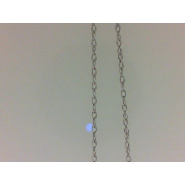 10K White Gold Cable Link Chain Morgan's Jewelers Winona, MN