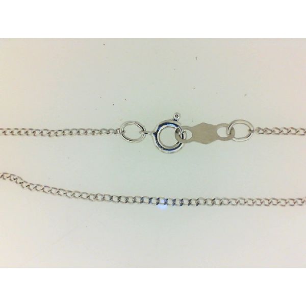 White Gold Curb Chain Morgan's Jewelers Winona, MN