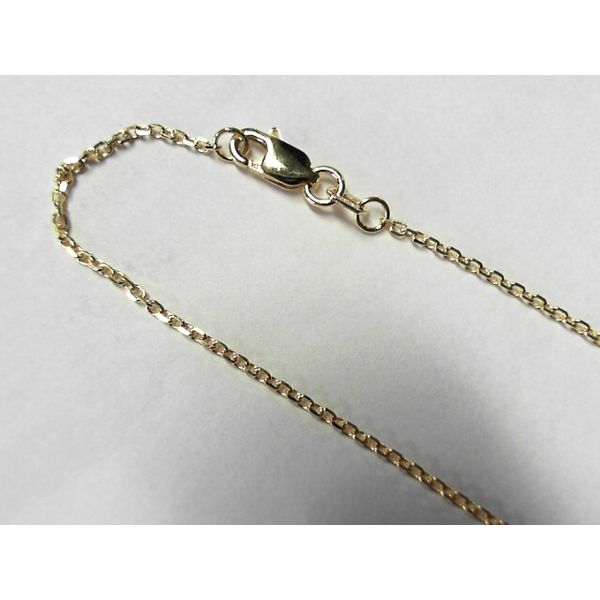 14K Yellow Gold Diamond Cut Cable Link Chain Morgan's Jewelers Winona, MN
