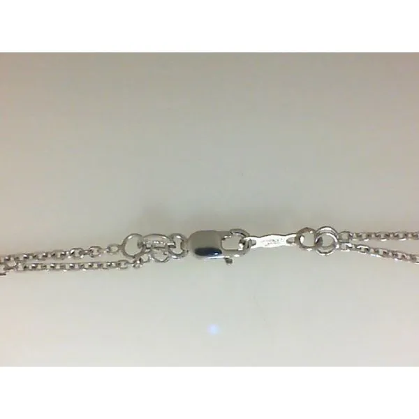 14Kt White Gold Cable Link Chain Morgan's Jewelers Winona, MN