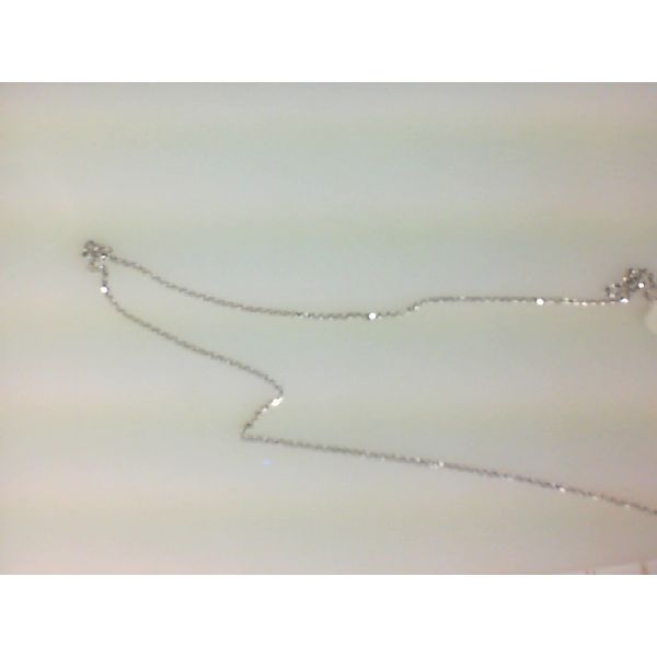 14K White Gold Diamond Cut Cable Chain Morgan's Jewelers Winona, MN
