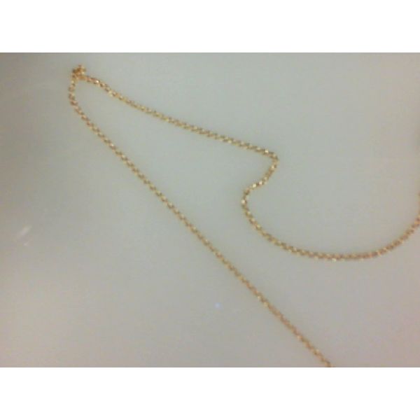 14Kt Yellow Gold Solid Cable Chain Morgan's Jewelers Winona, MN