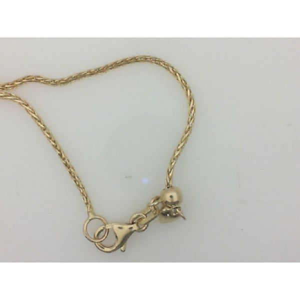 Estate 14K Yellow Gold Adjustable Wheat Chain Morgan's Jewelers Winona, MN