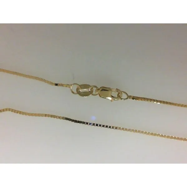 14Kt Yellow Gold Classic Box Chain Morgan's Jewelers Winona, MN