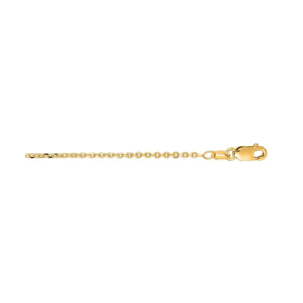 14K Yellow Gold Cable Link Chain Morgan's Jewelers Winona, MN