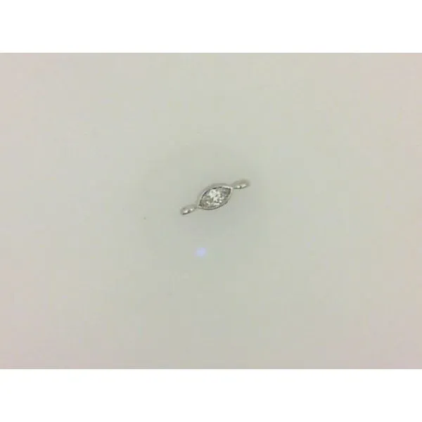 14Kt White Gold Lab Grown Diamond Charm Pendant Morgan's Jewelers Winona, MN