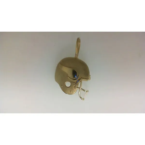 14K Yellow Gold Viking Charm Pendant Morgan's Jewelers Winona, MN