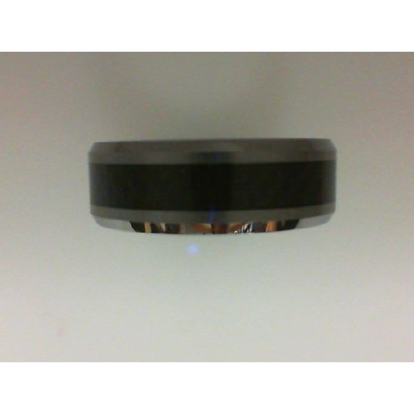 Tungsten Men's Wedding Band with Carbon Fiber Inlay Morgan's Jewelers Winona, MN