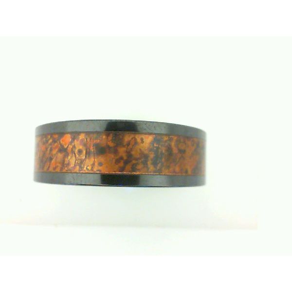 Distressed Copper Inlay Men's Band Morgan's Jewelers Winona, MN