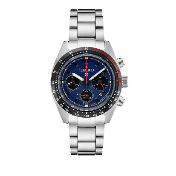 Men's Stainless Steel Chronograph Watch Morgan's Jewelers Winona, MN