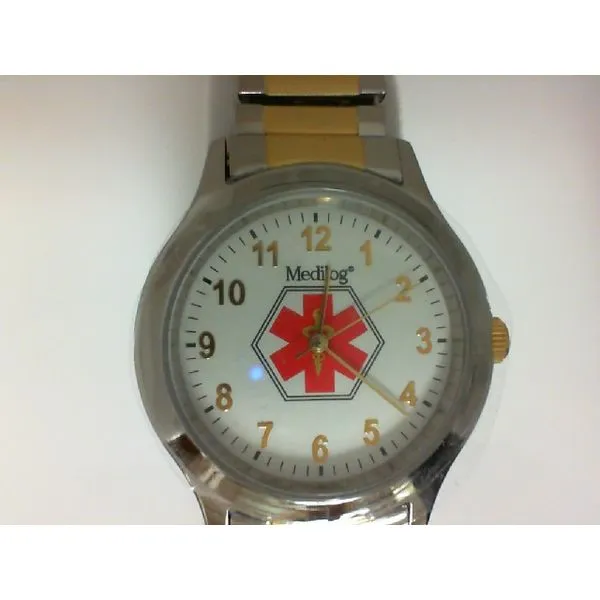 Men's White Medilog Expansion Watch Morgan's Jewelers Winona, MN