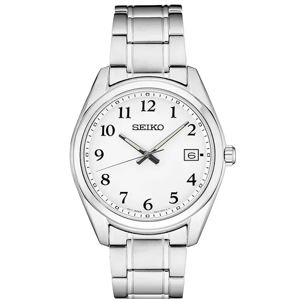 Seiko Silver Tone Men's Watch Morgan's Jewelers Winona, MN