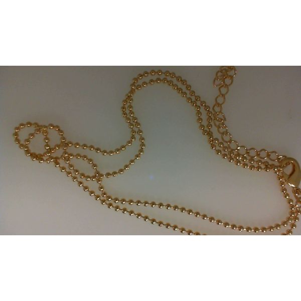 Yellow Gold Sterling Silver Bead Bracelet Morgan's Jewelers Winona, MN